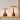 Mushroom Style Glass Walnut LED Table Lamp Julius