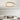 Modern Brushed Dimmable LED Ceiling Ring Lamp Astrid